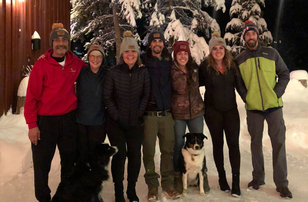 The crew at Alpine Sun Ski Shop in Winter Park, Colorado