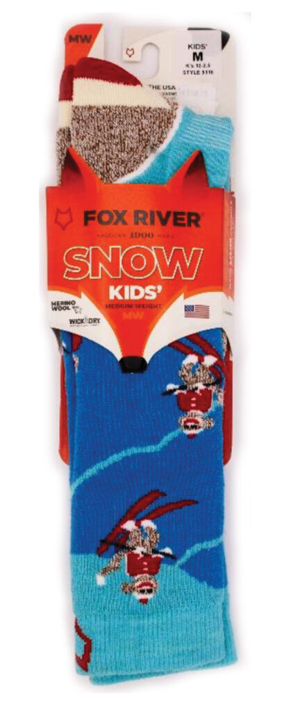 medium weight fox river ski socks